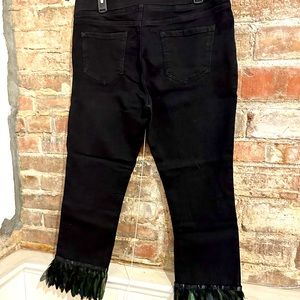 Black Denim Pants